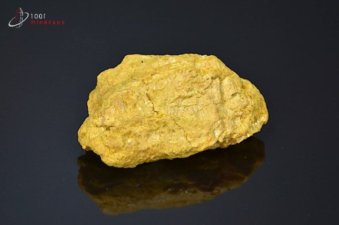 Orpiment - Chine - minéraux bruts 5,9 cm / 76g / BF403
