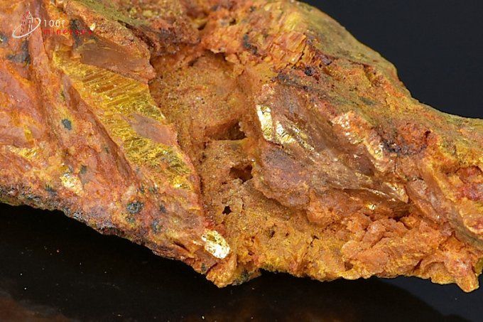 Orpiment et Réalgar - Chine - minéraux bruts 7,3 cm / 60g / BF404