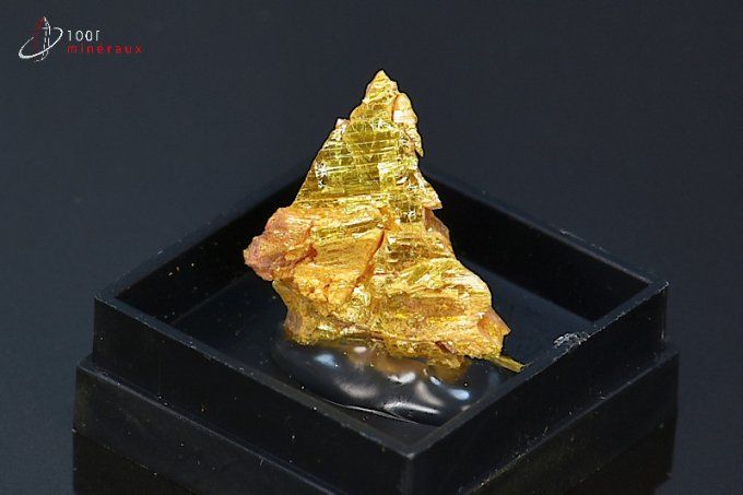 Orpiment et Réalgar - Chine - minéraux bruts 1,6 cm / 3g / BF410