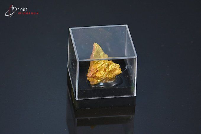 Orpiment et Réalgar - Chine - minéraux bruts 1,6 cm / 3g / BF410