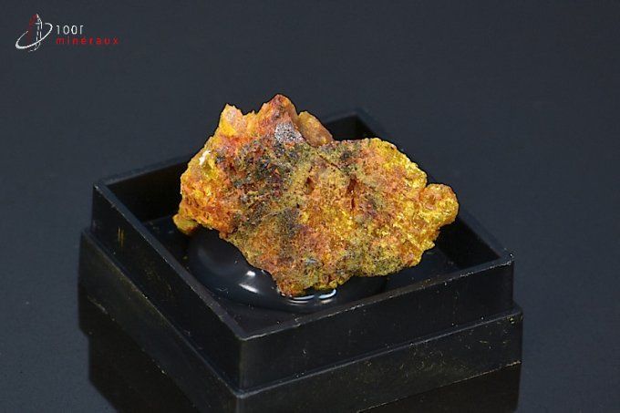 Orpiment et Réalgar - Chine - minéraux bruts 2,2 cm / 5g / BF411
