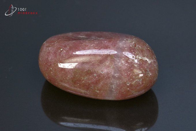 Aventurine rouge polie - Inde - pierres roulées 4,4 cm / 39g / BF454