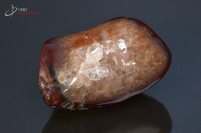 Cornaline polie - Namibie - pierres polies 4,4 cm / 42g / BF512
