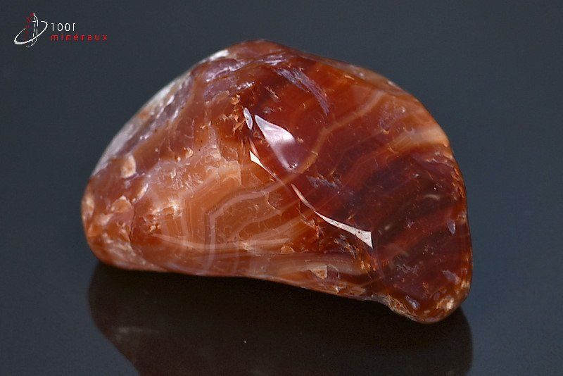 Cornaline polie - Namibie - pierres polies 5 cm / 57g / BF515
