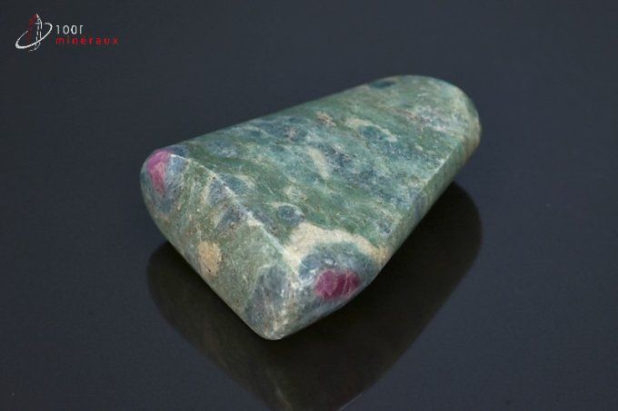 pierre de fuchsite et rubis