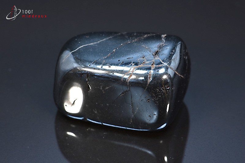 Hématite polie - Brésil - pierres roulées 3,6 cm / 75g / BF89