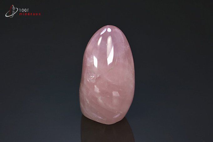 forme libre en quartz rose