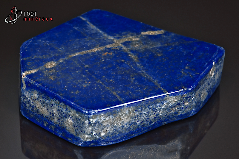 Grand bloc de Lapis Lazuli poli forme libre - Afghanistan - minéraux polis 10 cm / 795g / BG212