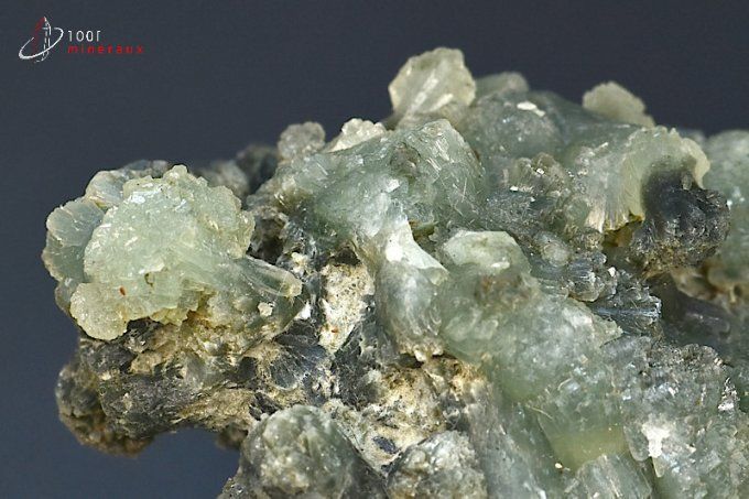 cristaux de prehnite