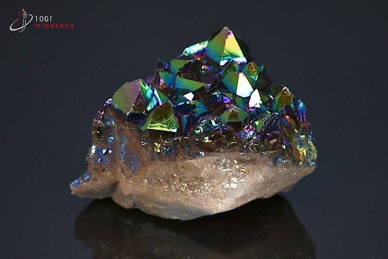 Quartz titane - USA - minéraux à cristaux  5 cm / 126g / BH213