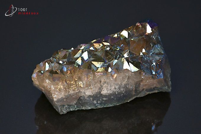 Quartz titane - USA - minéraux à cristaux  6,3 cm / 101g / BH216