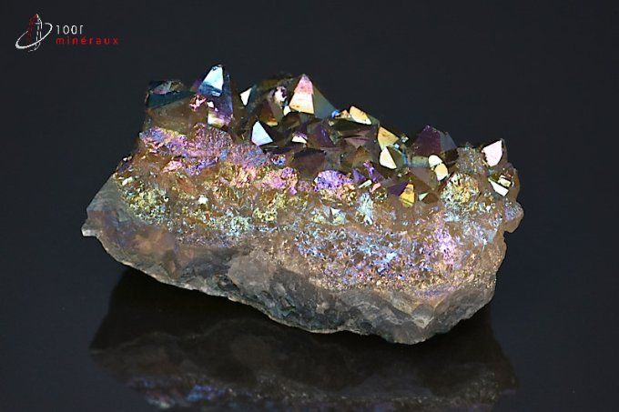 Quartz titane - USA - minéraux à cristaux  6,3 cm / 101g / BH216