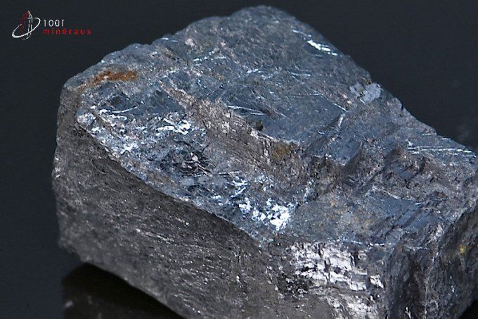 Galène cristallisée - Maroc - minéraux à cristaux 3,6 cm / 84g / BH309