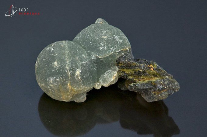 prehnite sur epidote