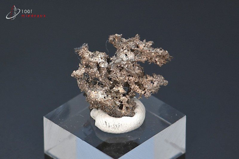 Argent natif - Maroc - minéraux à cristaux 1,7 cm / 2,7g / BH591