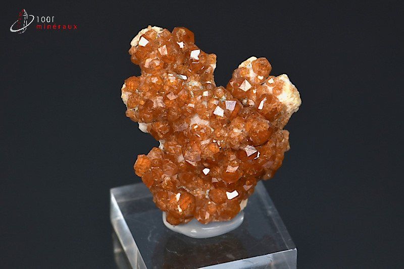 Spessartite - Chine - minéraux à cristaux 3,9 cm / 14g / BH675