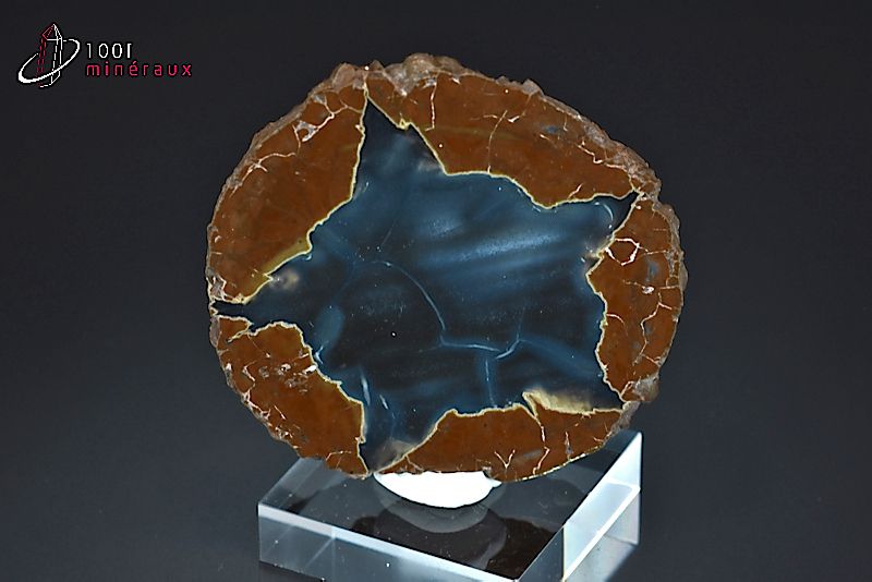Bekritiseren Coöperatie Citroen Lithophyse ou Agate de l'Estérel - USA - minéraux bruts à collectionner