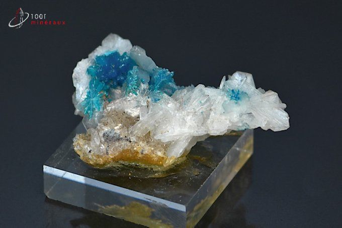 cavansite sur stilbite