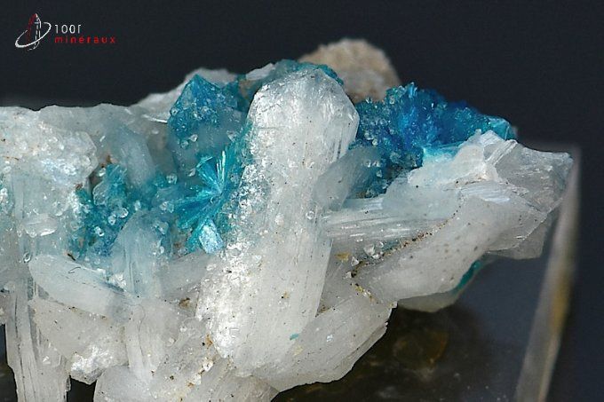 cavansite sur stilbite