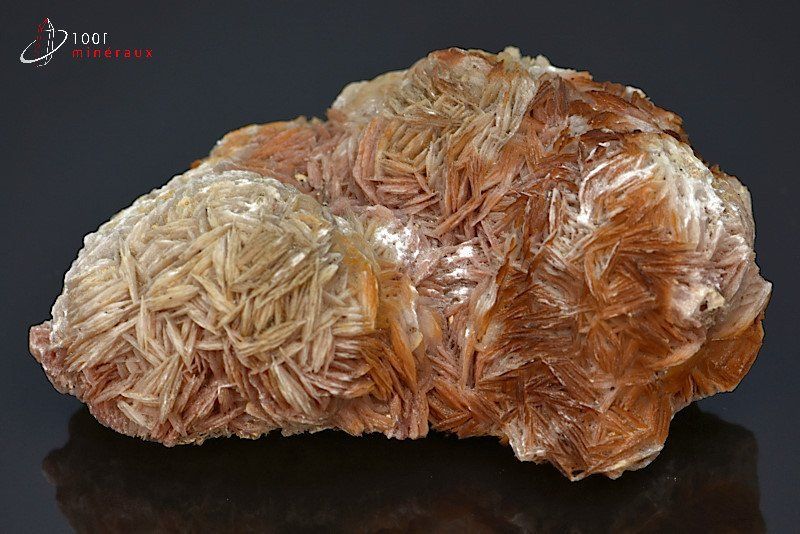 Baryte - Maroc - minéraux à cristaux 10,9 cm / 546g / BH833