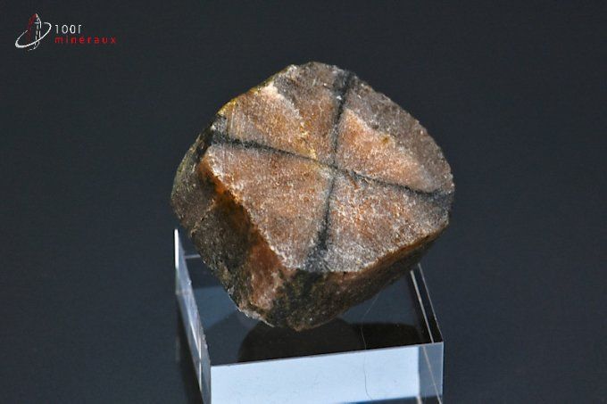 chiastolite andalousite mineraux