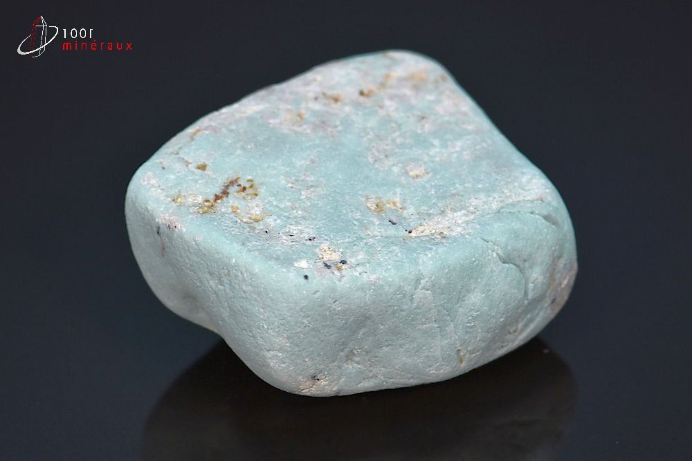 Dickite bleue brute - Madagascar - minéraux bruts 3,6 cm / 41g / BJ445