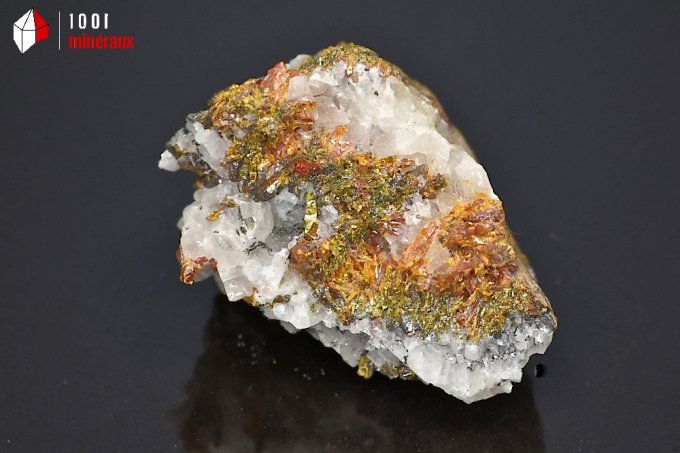 orpiment et realgar sur quartz