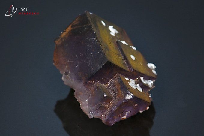 fluorine violette et quartz