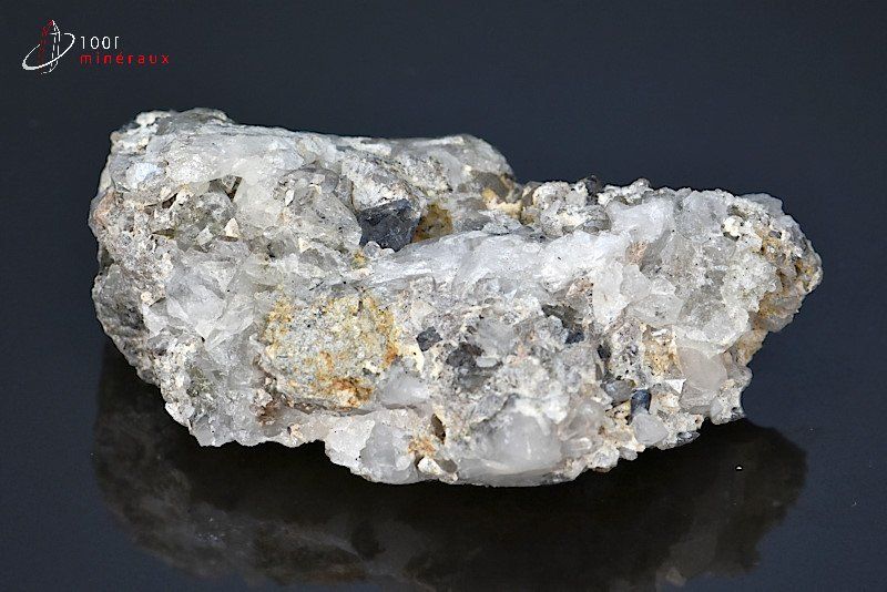 Anatase sur Quartz - Pakistan - minéraux à cristaux 7,1 cm / 83g / BJ481