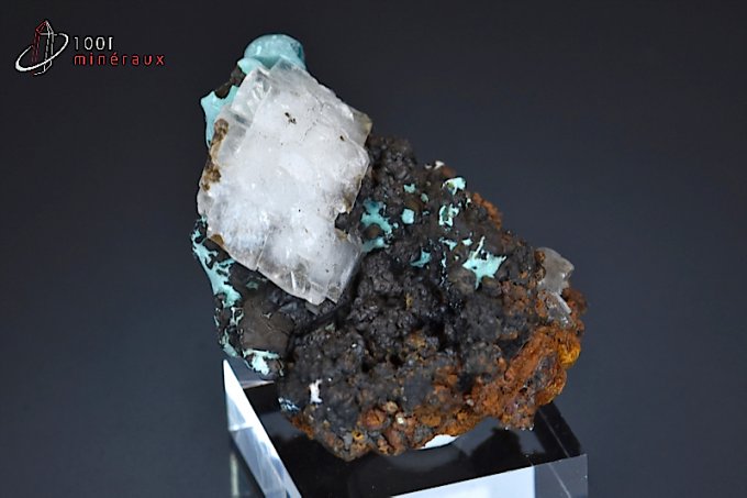 rosasite-calcite-mineraux-cristaux