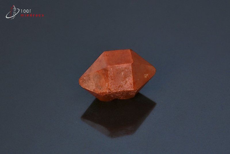 Hyacinthe ou Zircon rouge - Espagne - minéraux à cristaux 1,6 cm / 1,6g / BJ569
