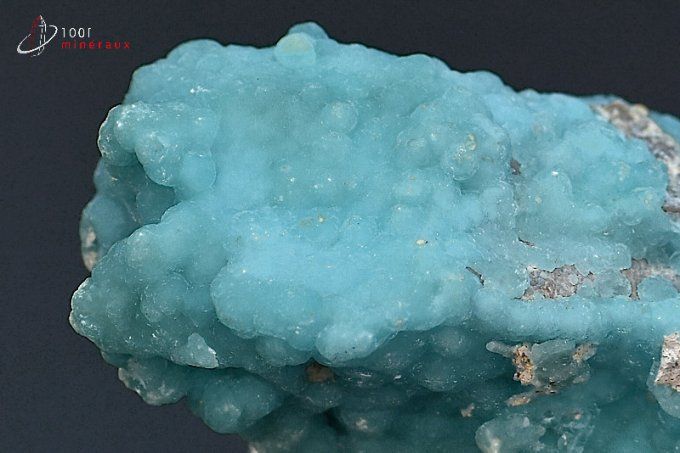 hemimorphite bleue mamelonnee