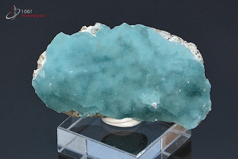 Hémimorphite bleue - R.D. Congo - minéraux à cristaux 5,3 cm / 22g / BJ841