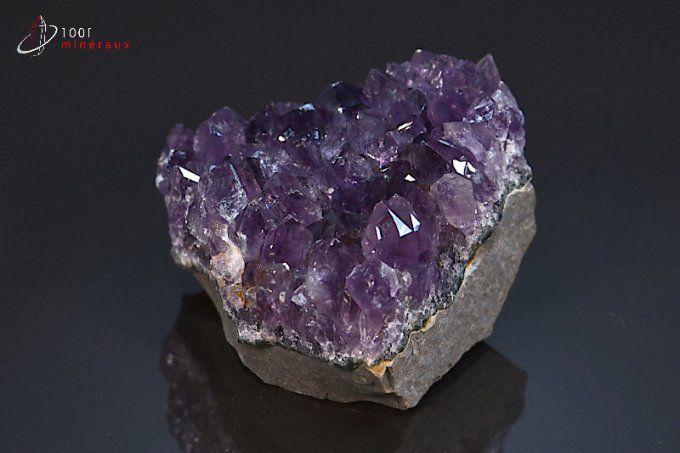 Améthyste - Uruguay - minéraux à cristaux 6,5 cm / 201g / BJ940
