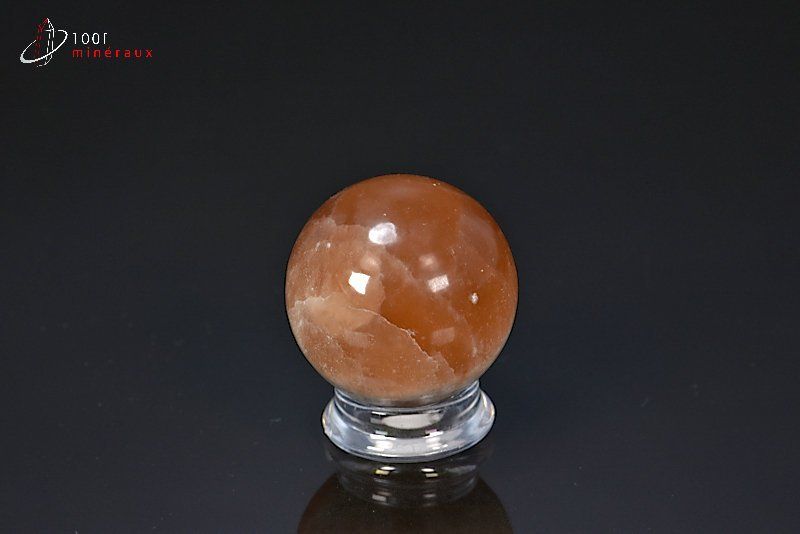 Sphère polie de Calcite miel - Pakistan - Sphère polie 4,6 cm / 142g / BK553