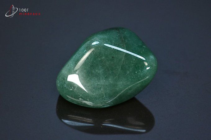 pierre aventurine verte polie