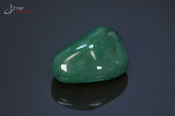 pierre aventurine verte polie