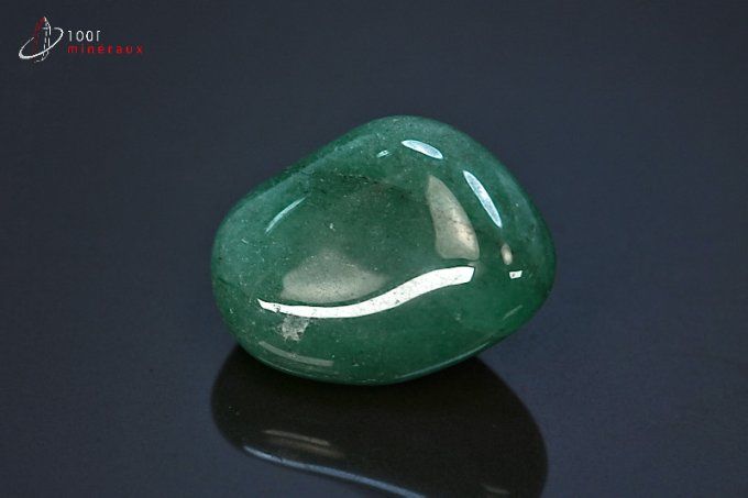 pierre aventurine verte polie