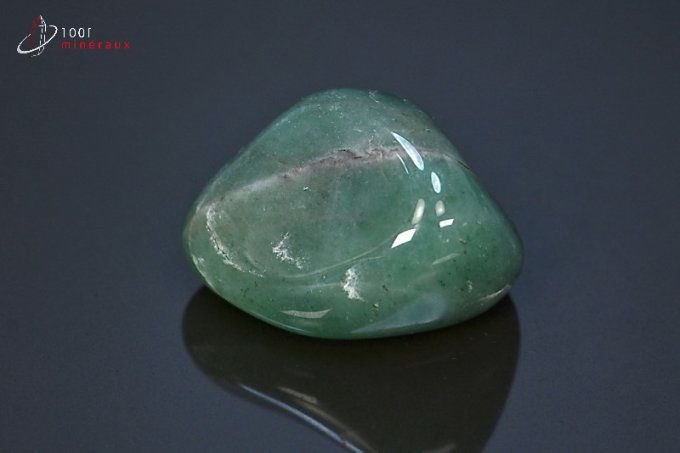 pierre aventurine verte polie