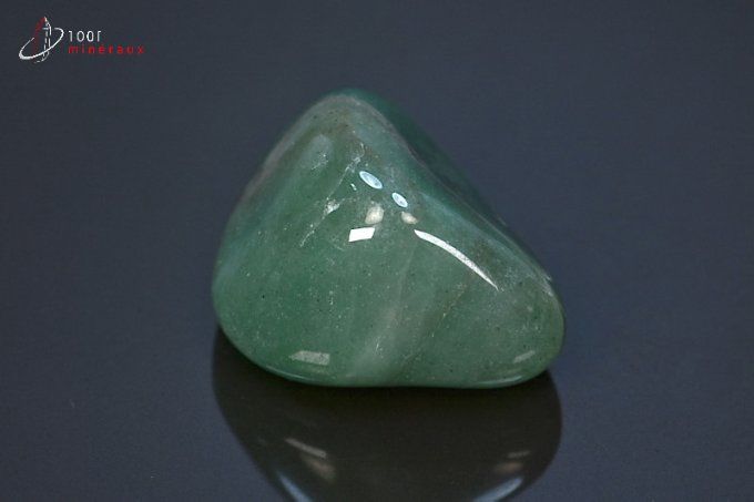 pierre aventurine verte polie