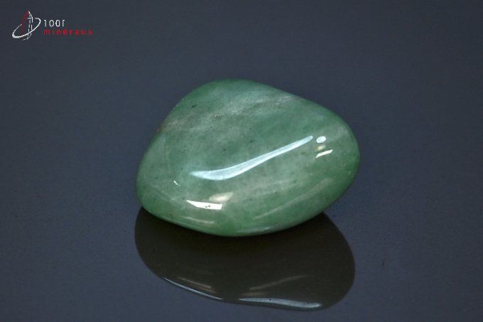 pierre aventurine verte polie