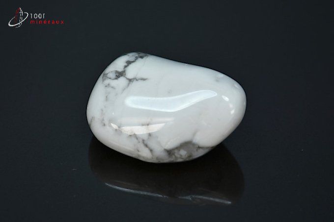 pierre de howlite polie