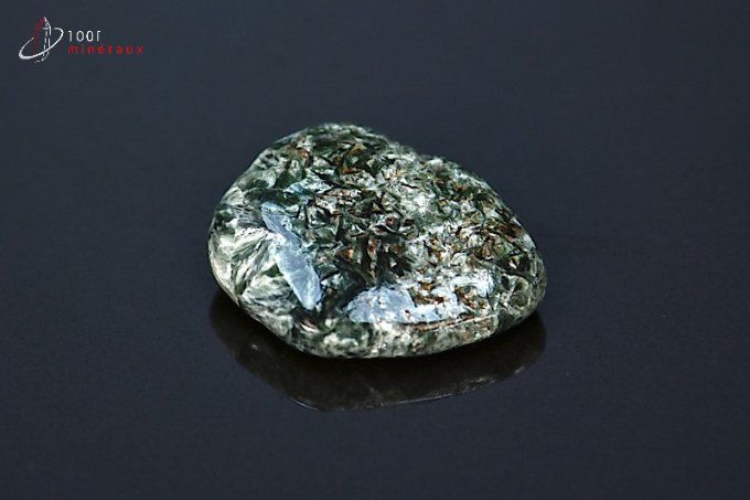 Séraphinite polie - Russie - pierres polies 2,3 cm / 6g / BK686
