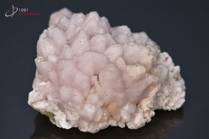 quartz rose cristallise