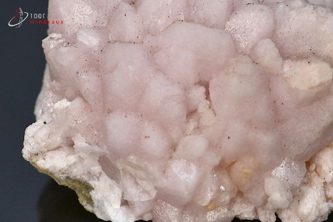 quartz rose cristallise