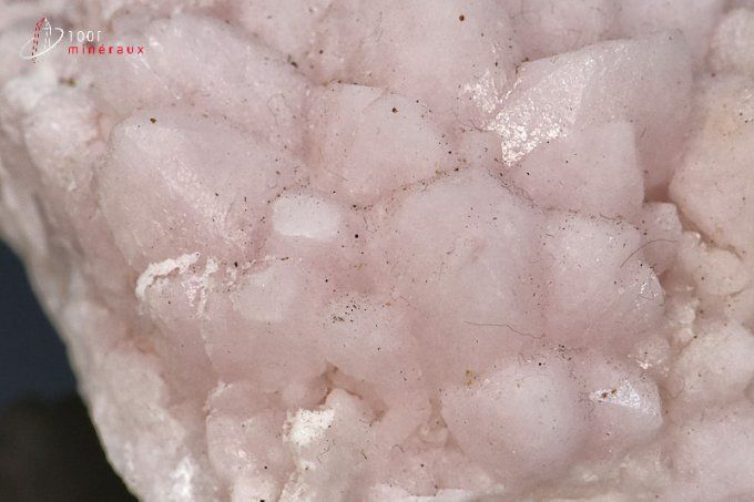 quartz rose cristallise