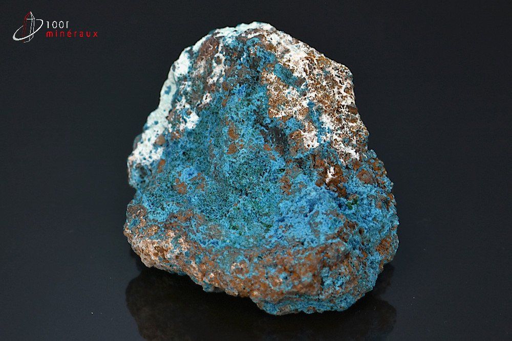 Shattuckite - R.D.Congo - minéraux bruts 5,8 cm / 116g / BK834