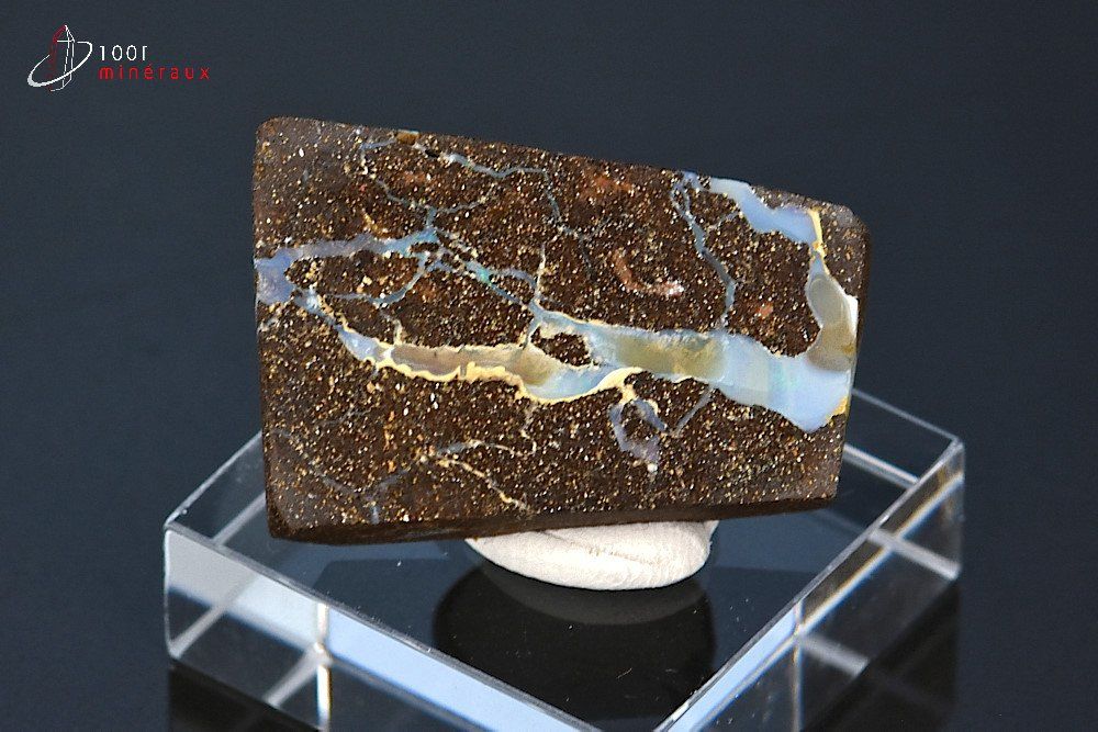 Opale boulder - Australie - minéraux polis 3 cm / 9g / BK859