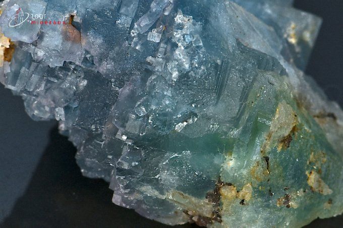 fluorine mineraux cristaux