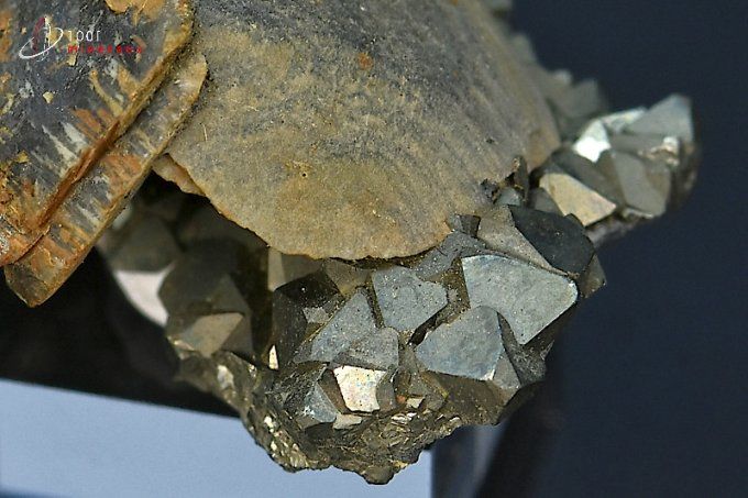 siderite pyrite octaedrique